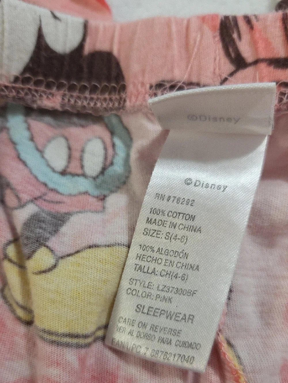 DISNEY MICKEY AND MINNIE MOUSE CAPRI PAJAMA PANTS - Picture 5 of 5